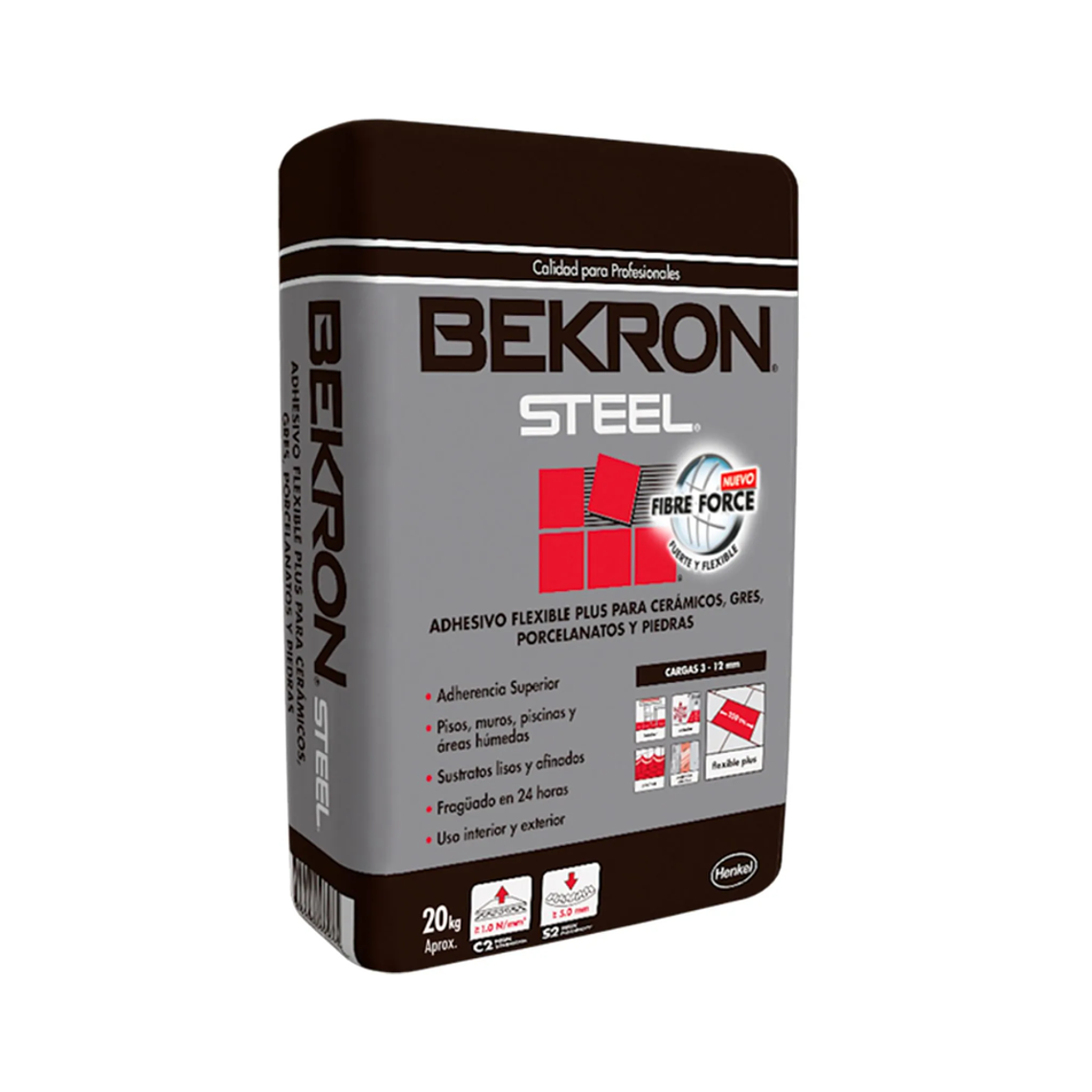 ADHESIVO BEKRON STEEL KG 1