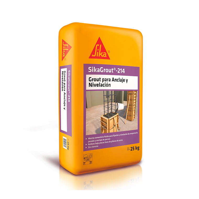GROUT PARA ANCLAJE SIKA GROUT 214 25KG 1