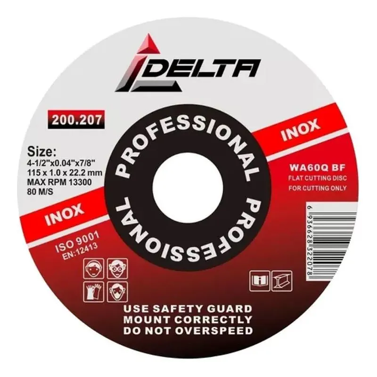 DISCO DE CORTE  4” DELTA 1