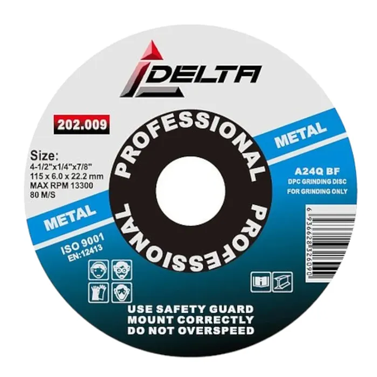 DISCO DE DESBASTE  4 ½” DELTA 1