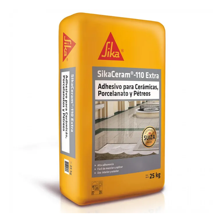 ADHESIVO PARA CERÁMICAS SIKA CERAM 110 25KG  1