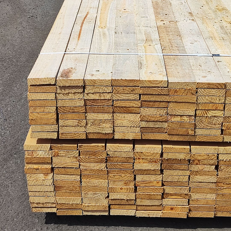 PINO EN BRUTO 2x4” 1