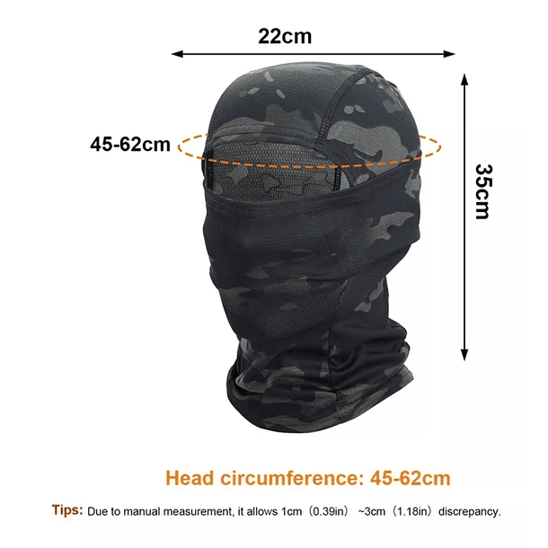 Balaclava Tactica Dry fit 5