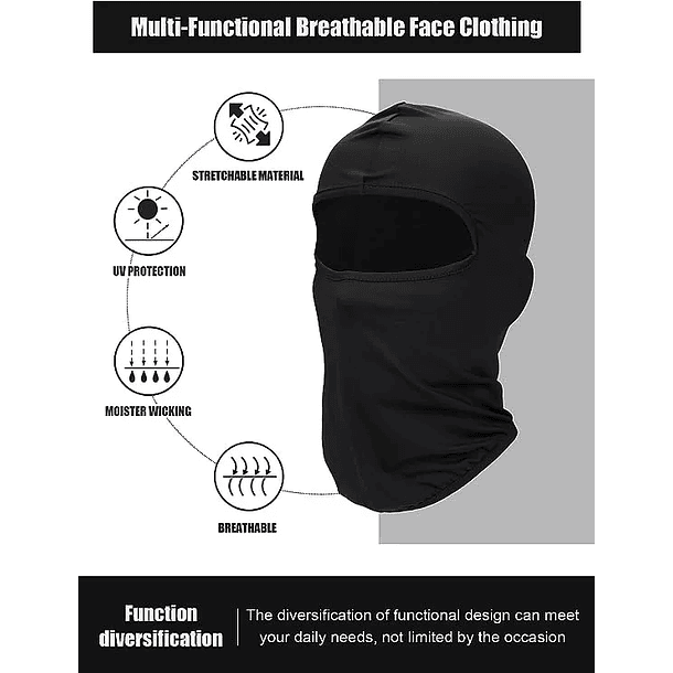 Balaclava Tactica Lycra  3