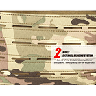 Mochila Táctica Militar 40 Litros Molle Corte Laser  16