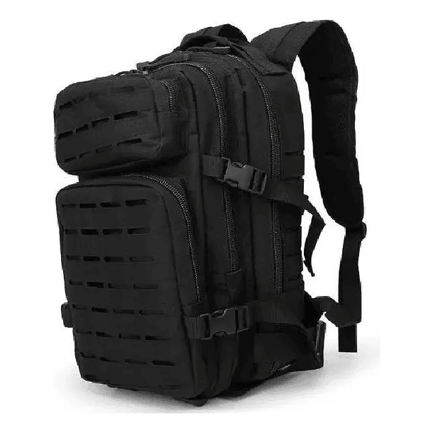 Mochila táctica 30 litros corte laser sistema MOLLE 2