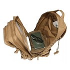 Mochila táctica 30 litros corte laser sistema MOLLE 11