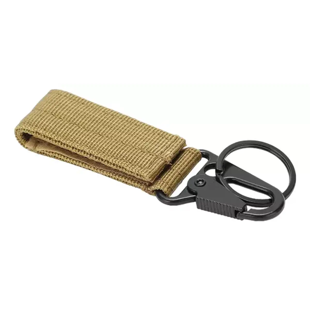 Llavero Tactico 3 Llaveros Tácticos Con Mosquetón Y Hebilla - Para Cinturón, MOLLE, Camping, Aire Libre Cinturon Tactico