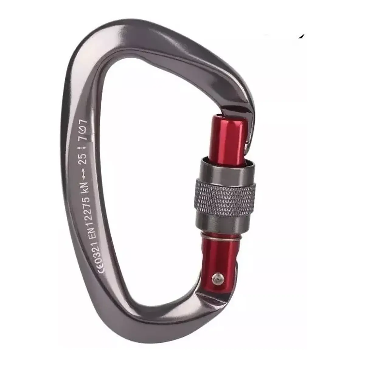 Nato Aluminium Mousqueton Petzl 25KN   80mm x 60mm NSN 3020 14 535 5880