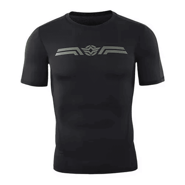 Polera Táctica Militar Stretch De Compresión Deportes Esdy 1