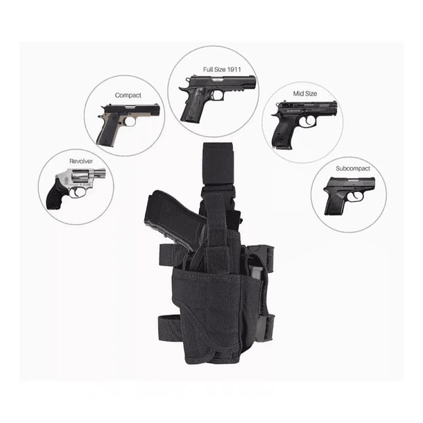 Funda Universal Porta Armas mod. Tornado Muslera Táctica   2