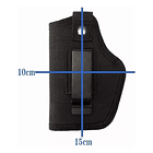 Funda Pistola Táctica Universal para diestros y zurdos 7