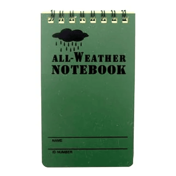 Libreta Impermeable Táctica 43 hojas  3