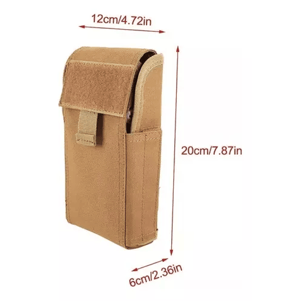  Porta Tiro Pouch Bolsillo Táctico Molle Funda 24 Municiones Cartuchos 5