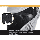 Bolso Porta Rifle Escopeta o similar 100cm capacidad 2 rifles velcro para parches 12