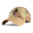 Jockey Gorro Táctico Tela Ripstop Diseño Punisher Bordado 2