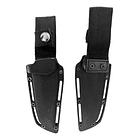 Cuchillo táctico militar supervivencia caza & pesca Pedernal y Silbato 4