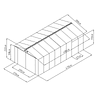 Bodega Multiuso Garage 1 -  380 x 480. Sin piso