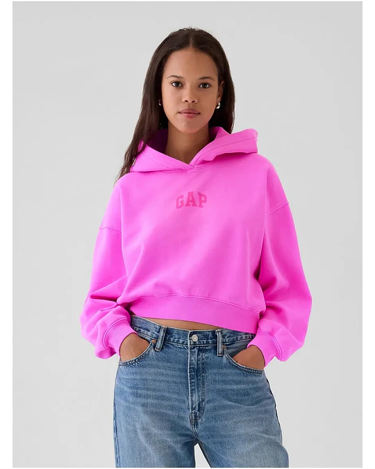 HOODIE VIRAL GAP FUCSIA 
