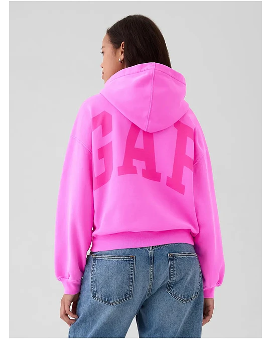 HOODIE VIRAL GAP FUCSIA 