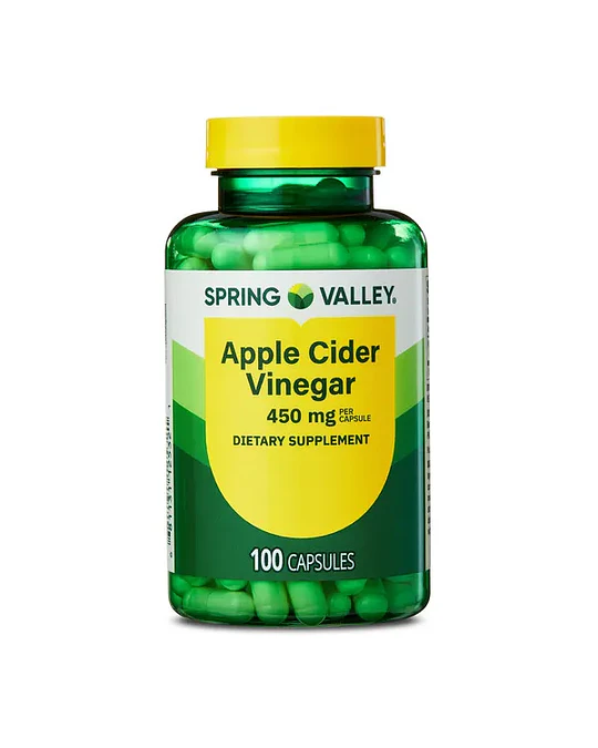 Vinagre de Manzana 450 mg ( 100 UNIDADES)