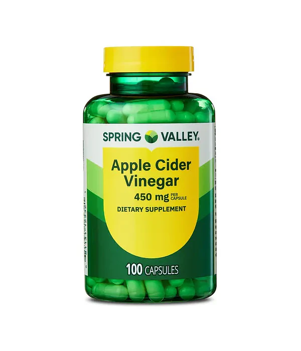 Vinagre de Manzana 450 mg ( 100 UNIDADES)