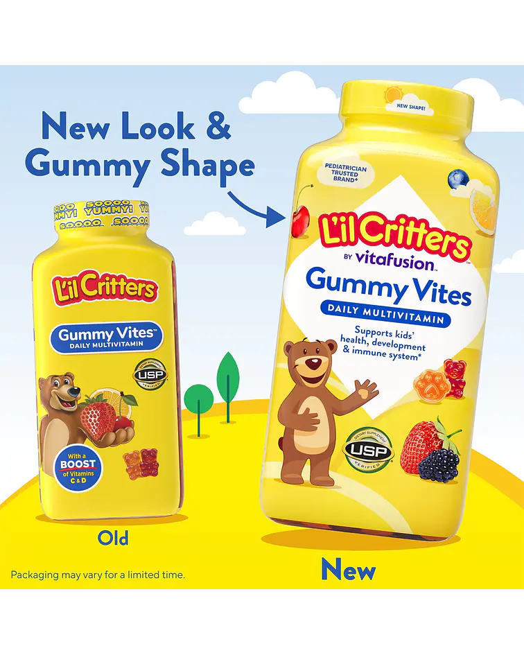 L'il Critters, Gummy Vites Daily Multivitamin, 300 Gummies