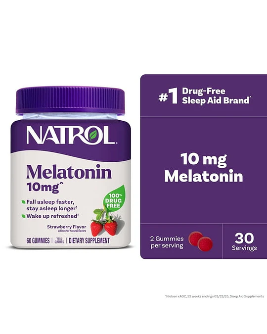 Melatonina 10 mg 60u