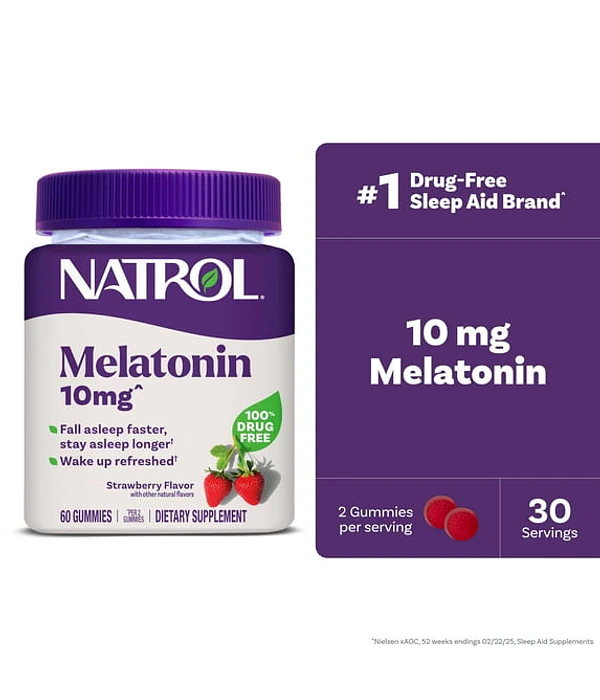 Melatonina 10 mg 60u