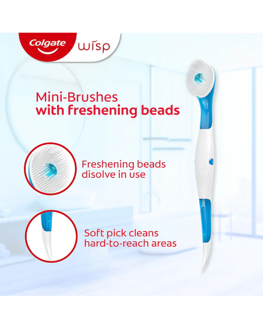 Cepillo Dental Desechable Colgate Max Fresh Wisp 24u 