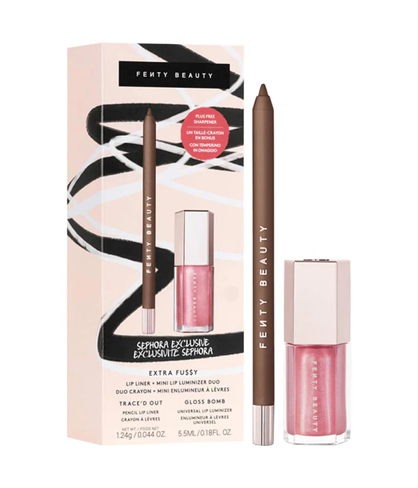 Set Extra Fu$$y Lip Liner + Mini Lip Luminizer Duo