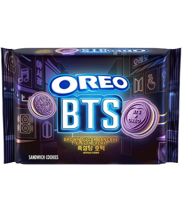 OREO Galletas Sándwich BTS, Edición Limitada, 10.68 oz