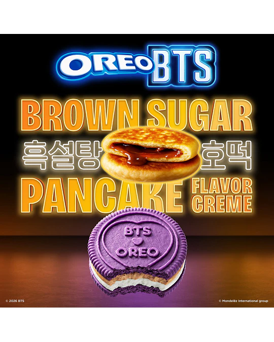 OREO Galletas Sándwich BTS, Edición Limitada, 10.68 oz