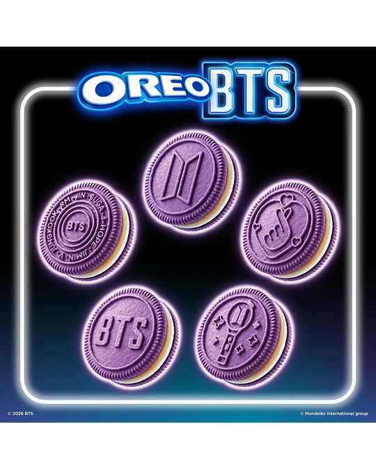 OREO Galletas Sándwich BTS, Edición Limitada, 10.68 oz