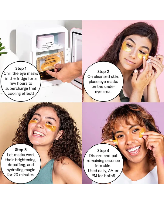 SET 3 Parches Para Ojeras Grace & Stella 