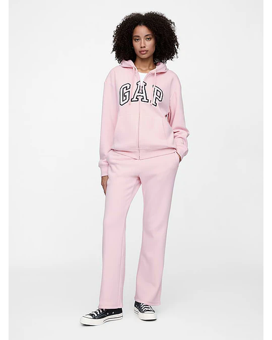 Relaxed Gap Logo Zip Hoodie