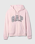 Relaxed Gap Logo Zip Hoodie