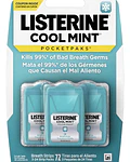 Listerine Cool Mint Pocketpaks – Pack de 3 (72 tiras)