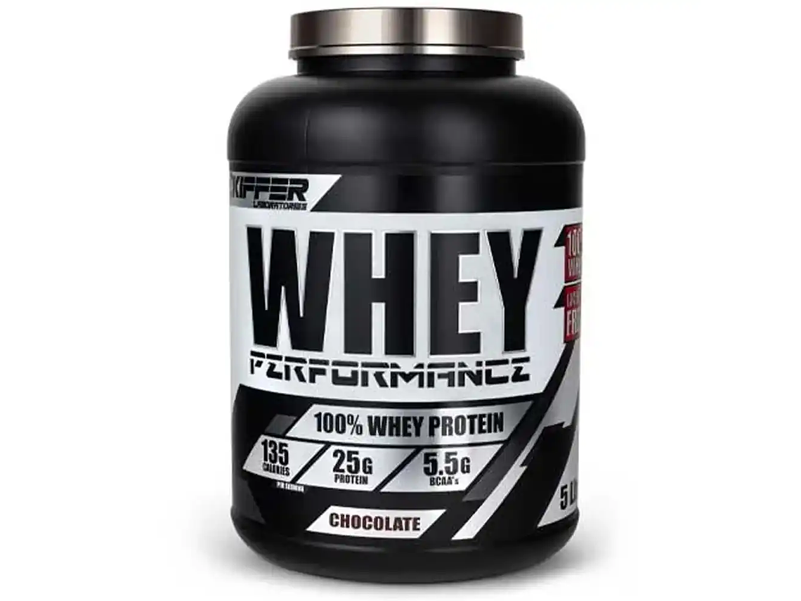 100% Whey Performance 5lbs Libre de lactosa - Kiffer 1