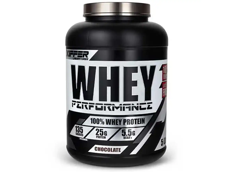 100% Whey Performance 5lbs Libre de lactosa - Kiffer 1