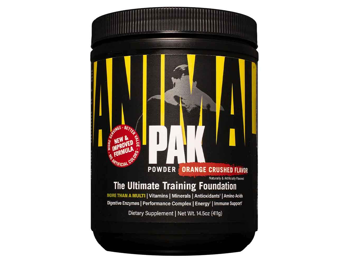 ANIMAL PAK POLVO MULTIVITAMINICO UNIVERSAL NUTRITION 1
