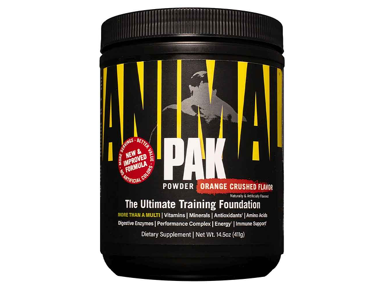 ANIMAL PAK POLVO MULTIVITAMINICO UNIVERSAL NUTRITION 1