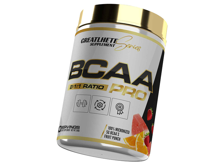 BCAA PRO 2:1:1 GREATLHETE – 40 SERVICIOS 1