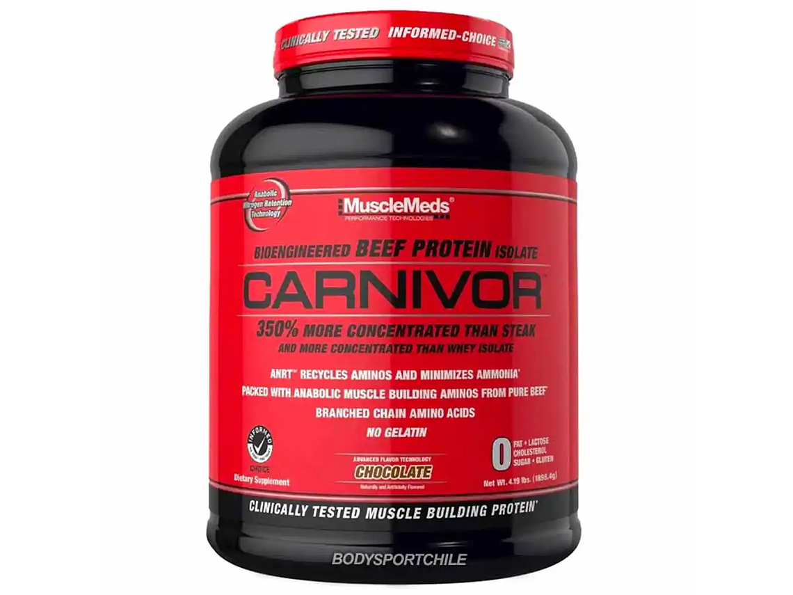CARNIVOR 4.1lbs MUSCLEMEDS - PROTEINA DE CARNE - 56 SERVICIOS 1