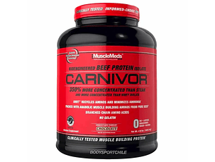 CARNIVOR 4.1lbs MUSCLEMEDS - PROTEINA DE CARNE - 56 SERVICIOS