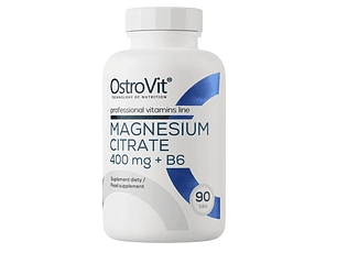 Citrato De Magnesio 400mg + Vitamina B6 - 90 Tab Ostrovit