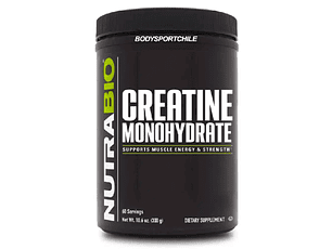CREATINA MONOHIDRATADA NUTRABIO 300GRS 60SERVICIOS