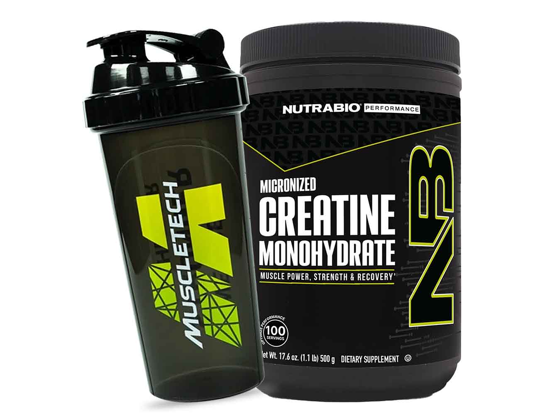 CREATINA MONOHIDRATADA 500GRS 100SERVICIOS NUTRABIO 1