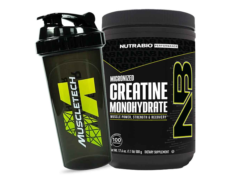 CREATINA MONOHIDRATADA 500GRS 100SERVICIOS NUTRABIO 1