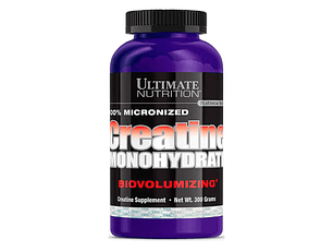CREATINA MONOHIDRATADA ULTIMATE NUTRITION 60 SERVICIOS